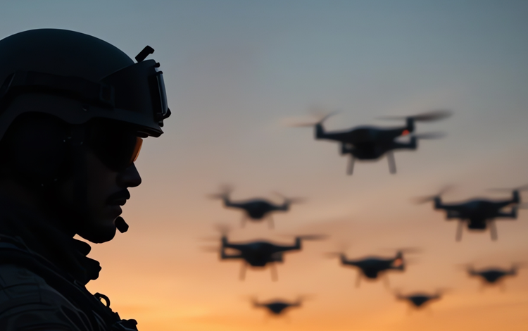 Palladyne Pilot drone swarm